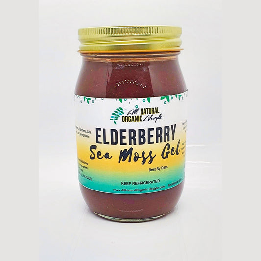 Elderberry Syrup Sea Moss Gel Irish Sea Moss Gel