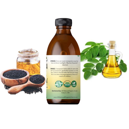 Moringa Black Seed Oil 8oz